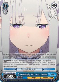 Seemingly Sad Look, Emilia