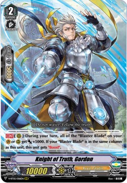 Knight of Truth, Gordon [V Format] (V.1 - Triple Rare)