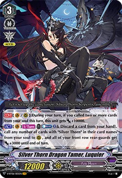 Silver Thorn Dragon Tamer, Luquier [V Format] (V.1 - Vanguard Rare)