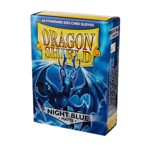 60 Dragon Shield Sleeves - Matte Night Blue