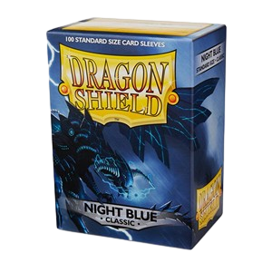 100 Dragon Shield Sleeves - Classic Night Blue