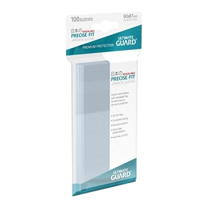 100 Small Ultimate Guard Precise Fit Resealable Sleeves