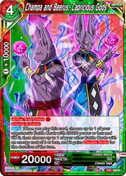 Champa and Beerus, Capricious Gods