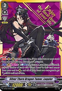 Silver Thorn Dragon Tamer, Luquier [V Format] (V.2 - Special Vanguard Rare)