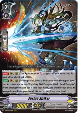 Fusing Striker [V Format] (V.1 - Triple Rare)