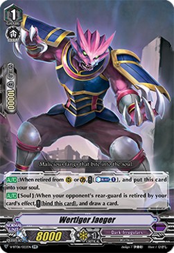 Wertiger Jaeger [V Format] (V.1 - Double Rare)