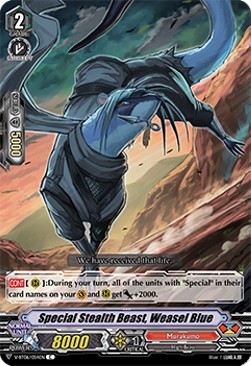 Special Stealth Beast, Weasel Blue [V Format]