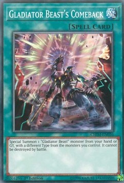 Gladiator Beast's Comeback