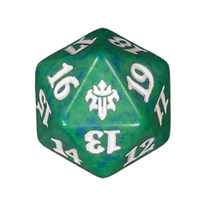 Throne of Eldraine: D20 Die (Green)