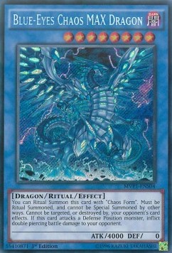 Blue-Eyes Chaos MAX Dragon (V.3 - Secret Rare)