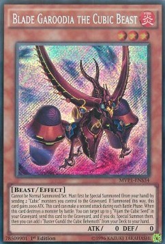 Blade Garoodia the Cubic Beast (V.3 - Secret Rare)