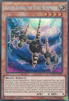 Buster Gundil the Cubic Behemoth (V.3 - Secret Rare)