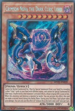 Crimson Nova the Dark Cubic Lord (V.3 - Secret Rare)