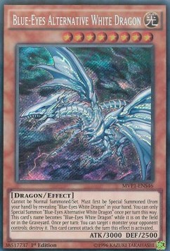 Blue-Eyes Alternative White Dragon (V.3 - Secret Rare)