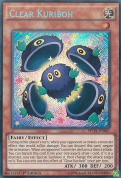 Clear Kuriboh (V.3 - Secret Rare)