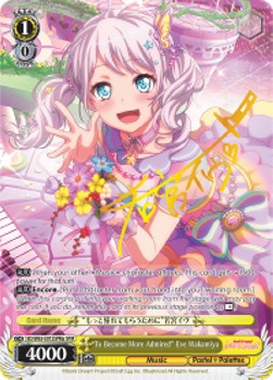 “To Become More Admired” Eve Wakamiya (V.2 - Feature Rare)