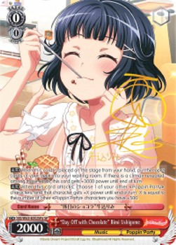 "Day Off with Chocolate" Rimi Ushigome (V.2 - Special Rare)