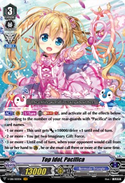 Top Idol, Pacifica [V Format] (V.1 - Vanguard Rare)