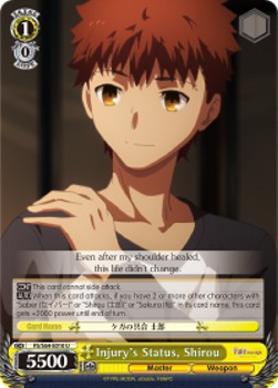 Injury's Status, Shirou