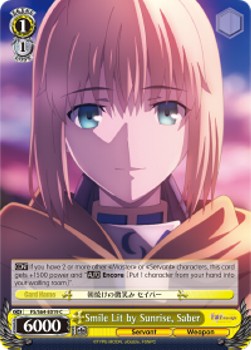 Smile Lit by Sunrise, Saber