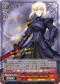 Ruthless King of Knights, Saber Alter (V.2 - Special Rare)