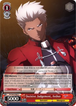 Decisive Judgement, Archer