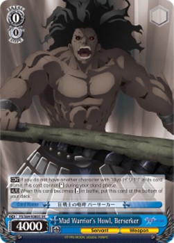 Mad Warrior's Howl, Berserker (V.2 - Super Rare)