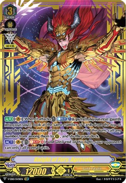 Knight of Fury, Agravain [V Format] (V.2 - Special Vanguard Rare)