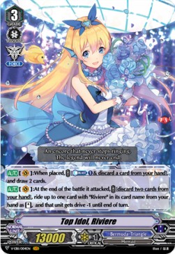 Top Idol, Riviere [V Format] (V.1 - Vanguard Rare)