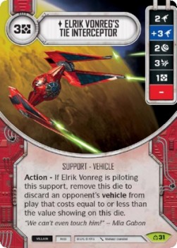 Elrik Vonreg's TIE Interceptor