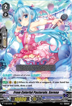 From Colorful Pastorale, Serena [V Format] (V.1 - Triple Rare)