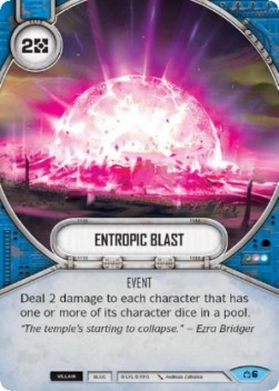 Entropic Blast