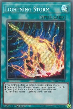 Lightning Storm (V.1 - Secret Rare)