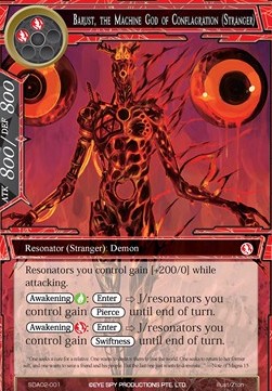 Barust, the Machine God of Conflagration (Stranger)