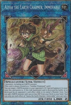 Aussa the Earth Charmer, Immovable (V.2 - Starlight Rare)