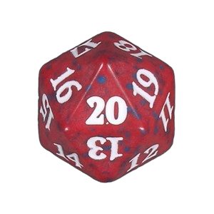 Game Night 2019: D20 Die (Red)