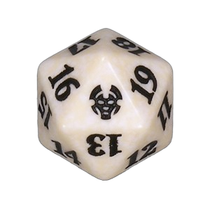 Theros Beyond Death: D20 Die (White)