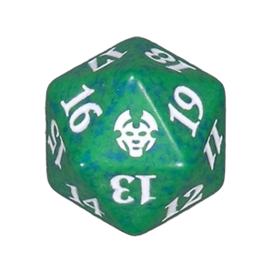 Theros Beyond Death: D20 Die (Green)