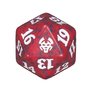 Theros Beyond Death: D20 Die (Red)