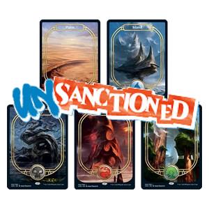 Unsanctioned: Full Art Basic Land Set