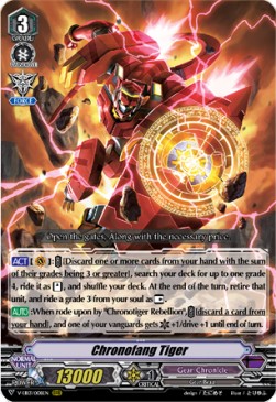 Chronofang Tiger [V Format] (V.1 - Triple Rare)