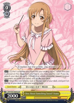 How About Something Sweet? Asuna (V.2 - Super Rare)