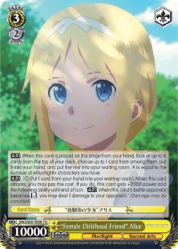 "Female Childhood Friend" Alice (V.1 - Trial Deck)