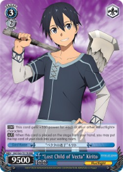 "Lost Child of Vecta" Kirito (V.2 - Triple Rare)