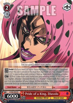 Pride of a King, Diavolo