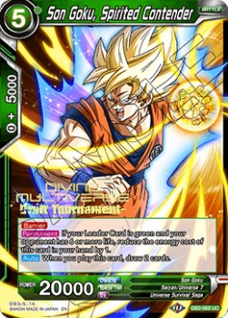 Son Goku, Spirited Contender