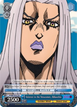 Interest in the Newcomer, Abbacchio