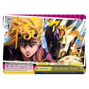 The World's "Truth" (V.2 - JoJo Rare)