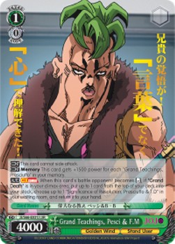 Grand Teachings, Pesci & F.M (V.2 - JoJo Rare)