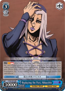 Replaying the Past, Abbacchio (V.1 - Double Rare)